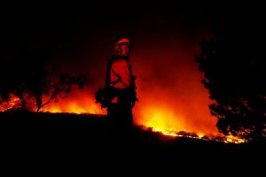 Incendi in California