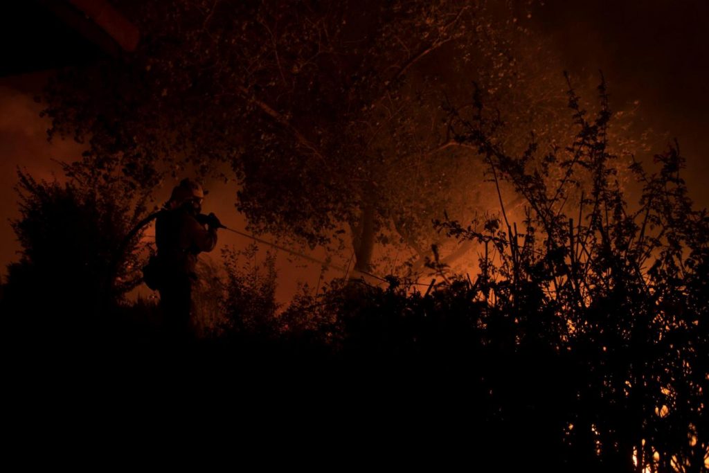 Incendi in California