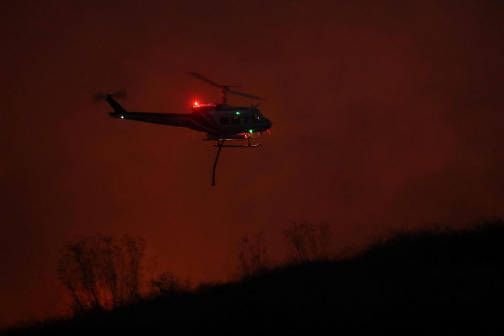 Incendi in California