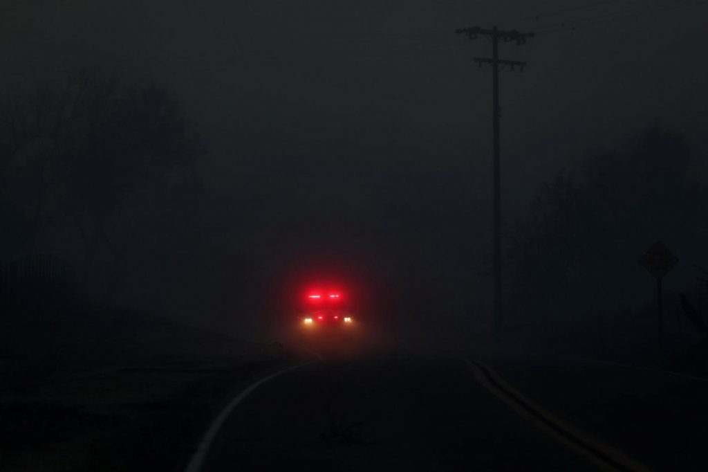 Incendi in California