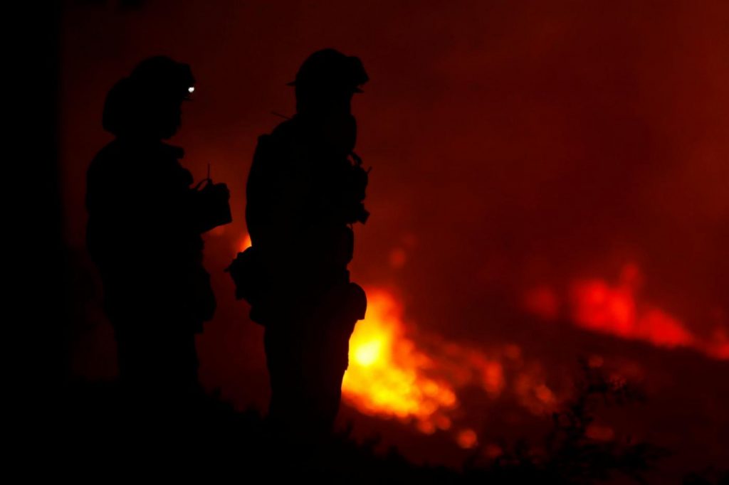 Incendi in California