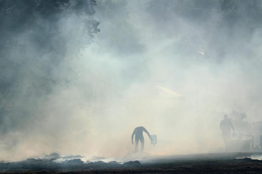 Incendi in California