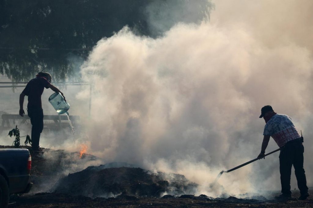 Incendi in California