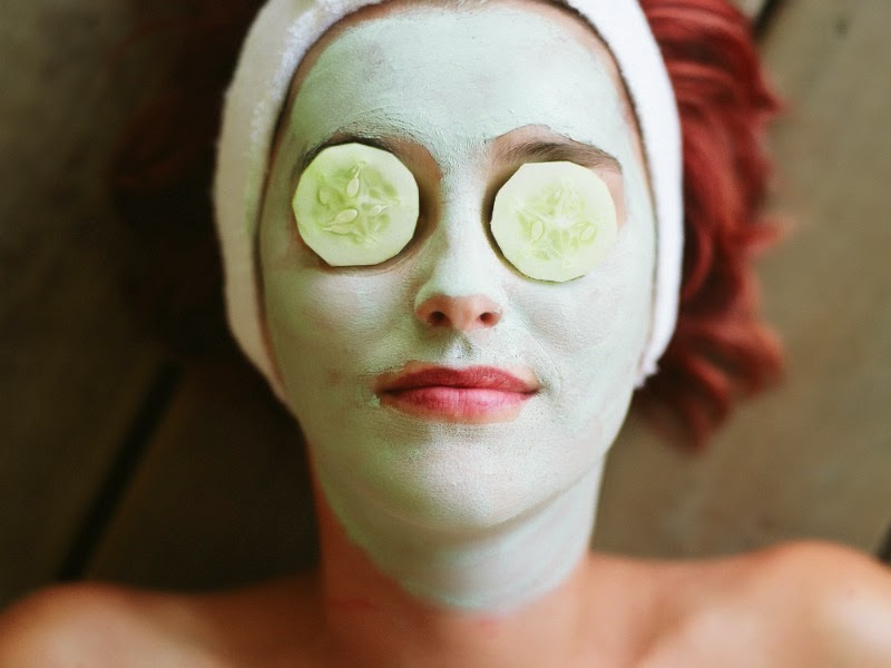 maschera viso al cetriolo