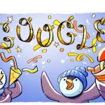 Felice anno nuovo! Ecco l’allegro e significativo doodle di Google per San Silvestro
