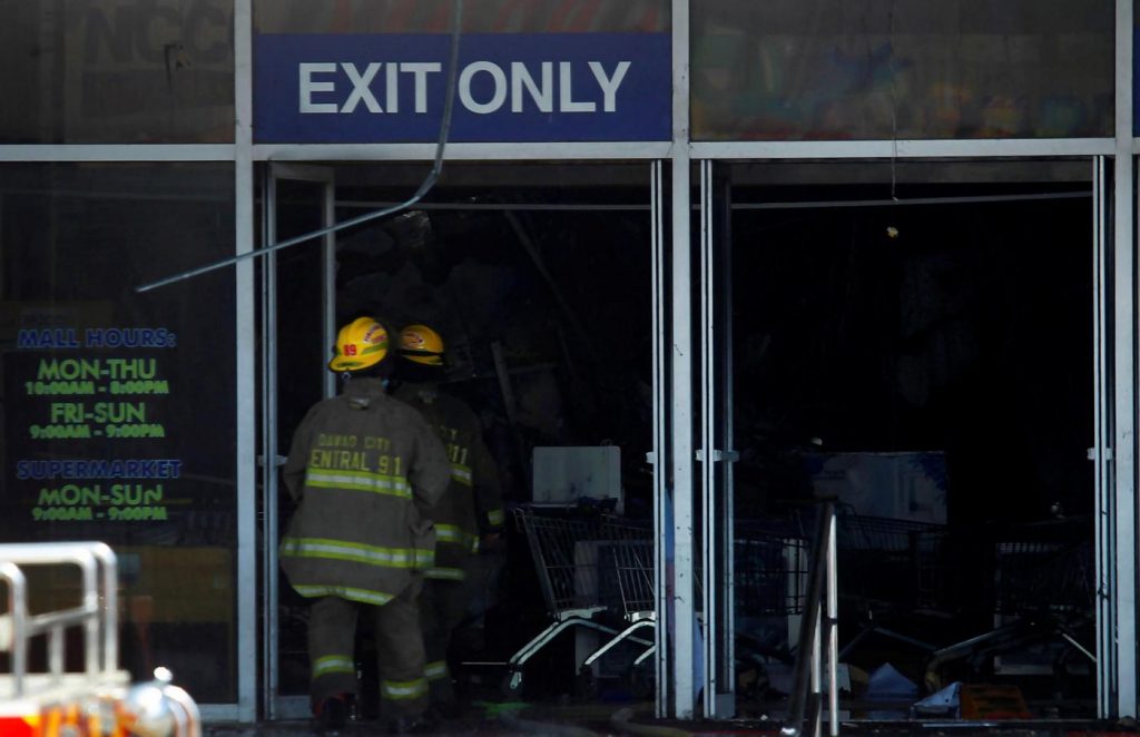 Incendio Centro commerciale Filippine