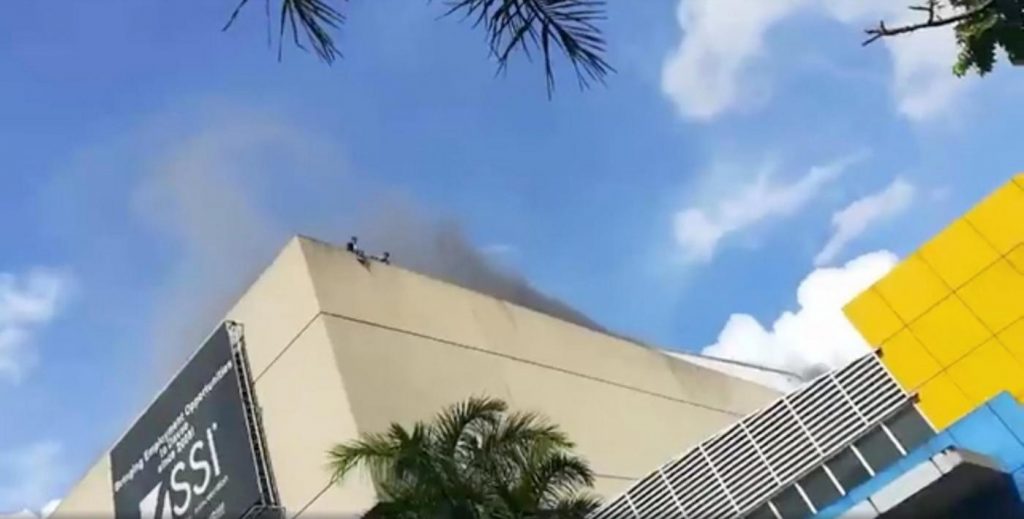 Incendio Centro commerciale Filippine