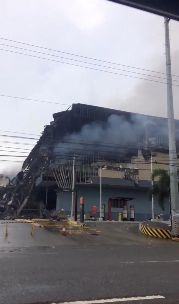 Incendio Centro commerciale Filippine