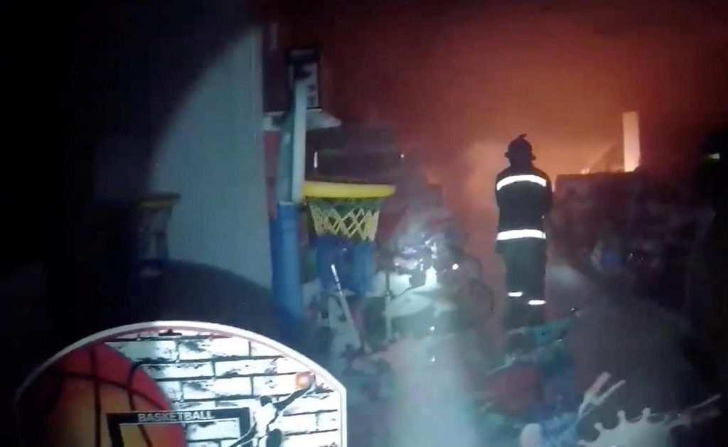 Incendio Centro commerciale Filippine