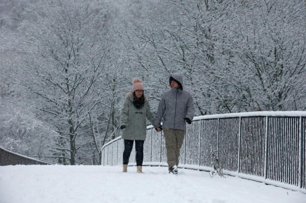 Maltempo freddo neve gelo Regno Unito