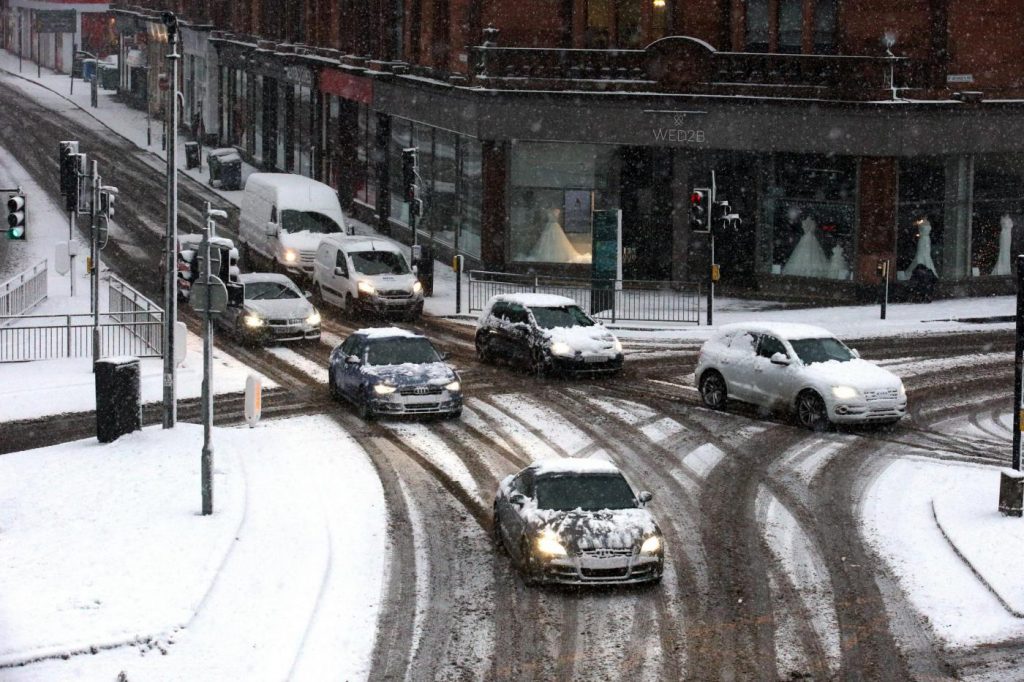 Maltempo freddo neve gelo Regno Unito