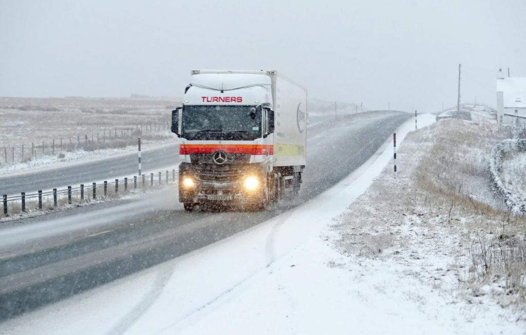 Maltempo freddo neve gelo Regno Unito