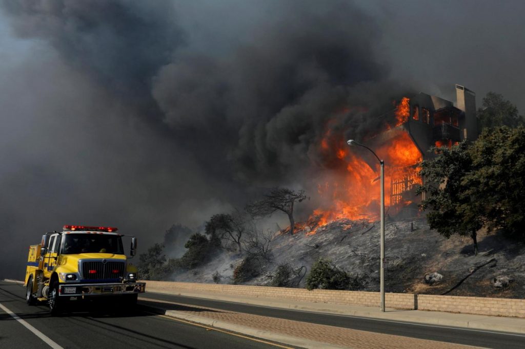 Incendi California Los Angeles