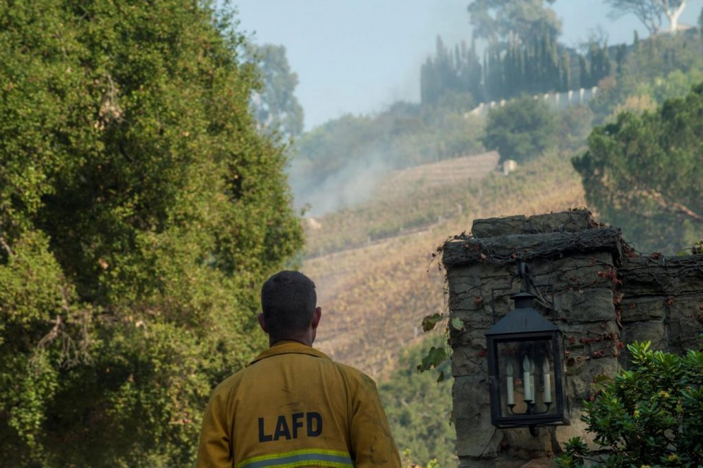 Incendi in California
