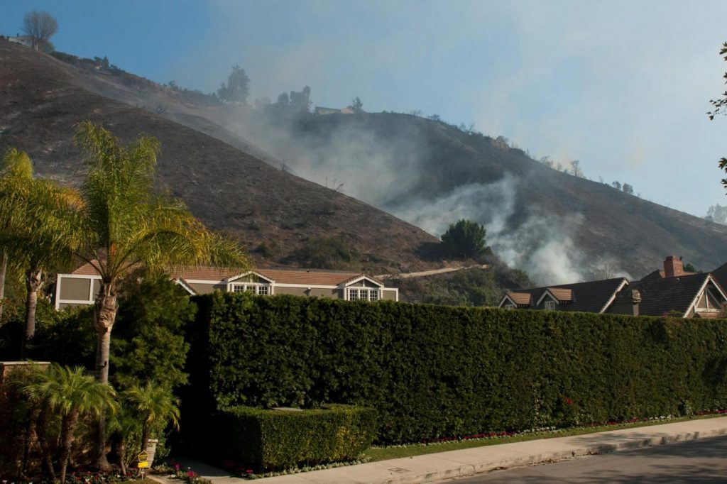 Incendi in California