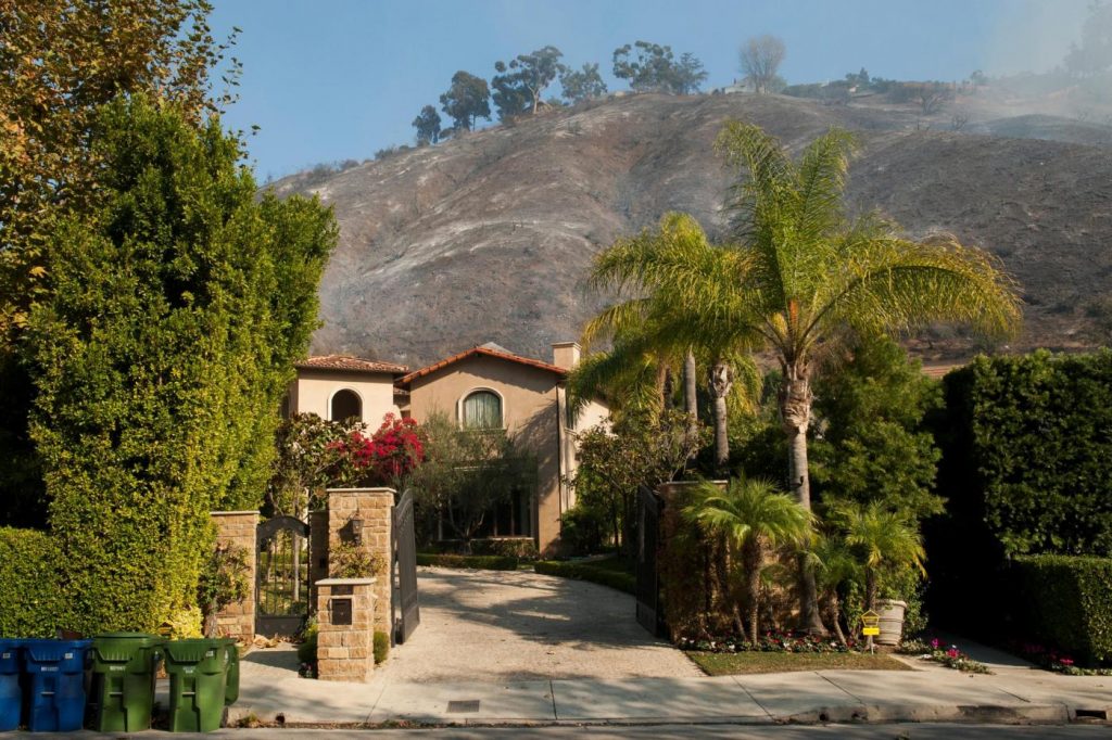 Incendi in California