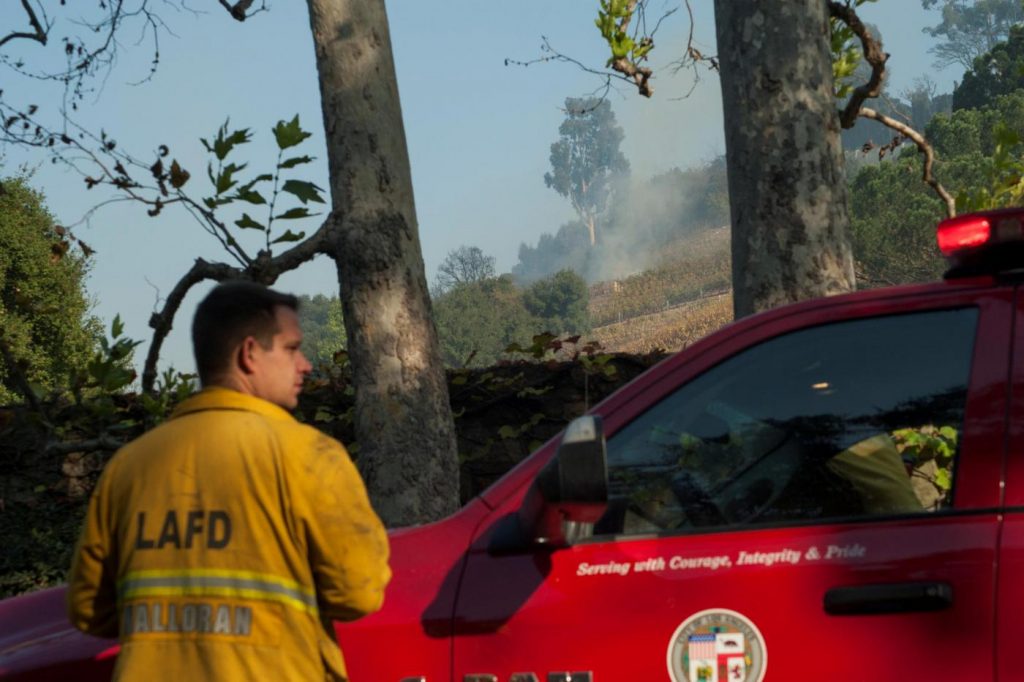 Incendi in California