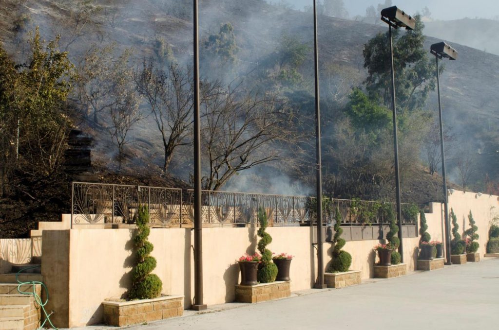 Incendi in California