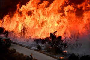 Incendi in California