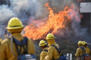 Incendi in California
