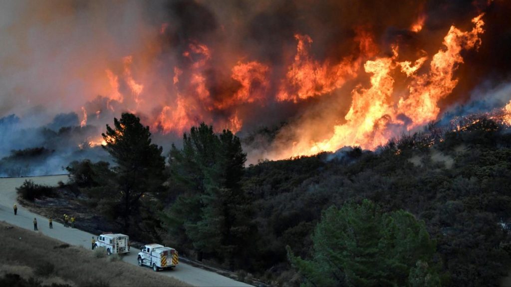 Incendi in California