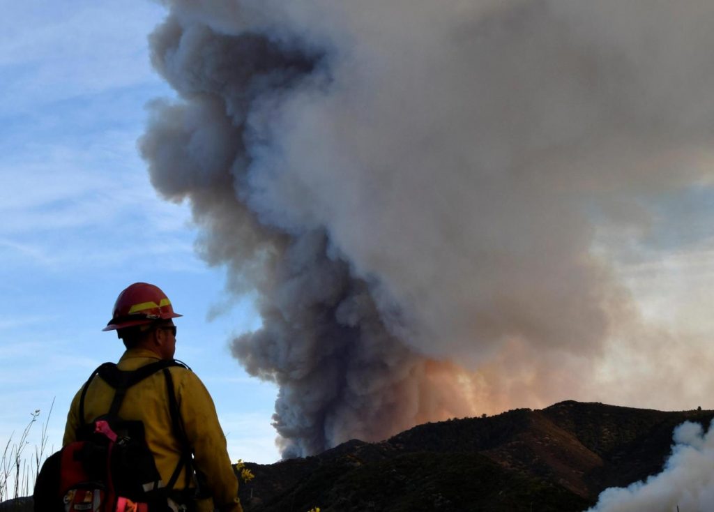 Incendi in California
