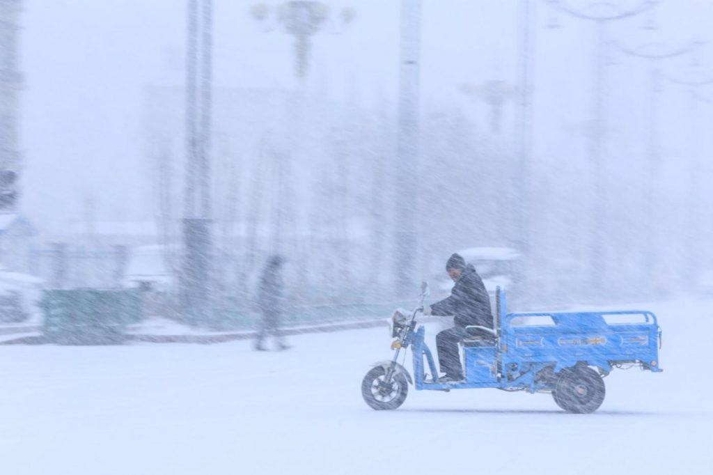 La neve in Cina