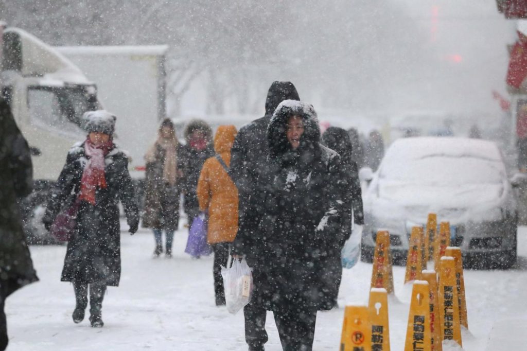 La neve in Cina