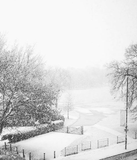 Londra neve