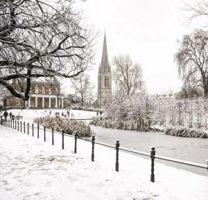 Londra neve