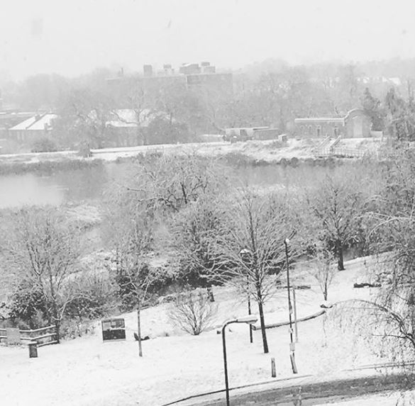 Londra neve