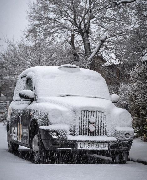 Londra neve