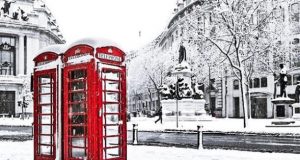 Londra neve