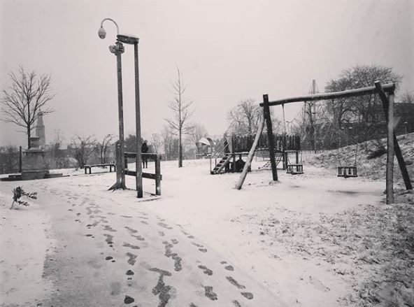 Londra neve