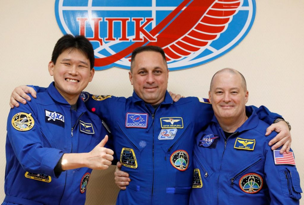 Stazione Spaziale lancio astronauti