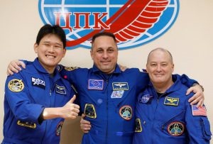 Stazione Spaziale lancio astronauti