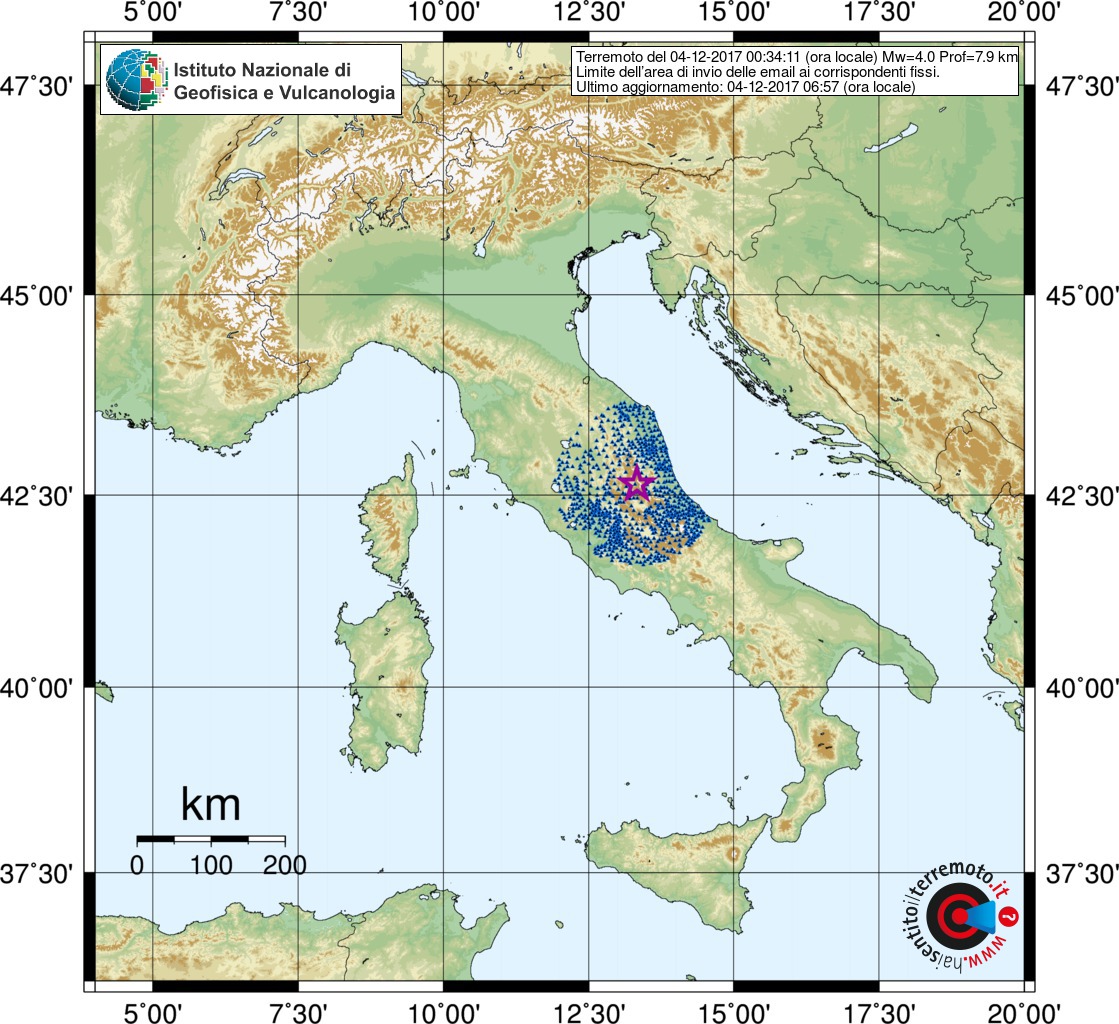 Terremoto Amatrice Centro Italia