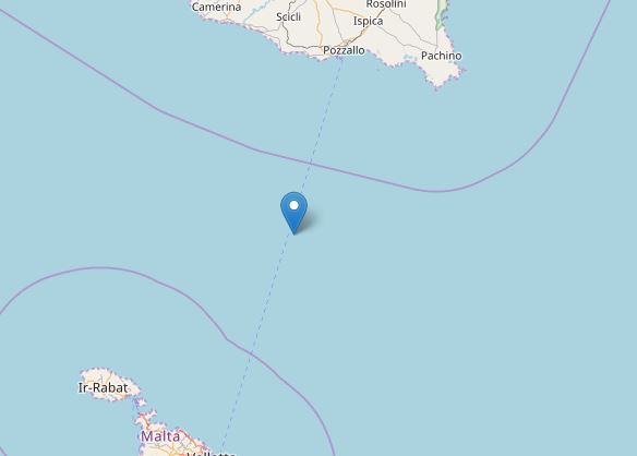 Terremoto Malta Sicilia