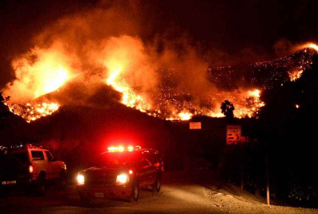 Incendio California