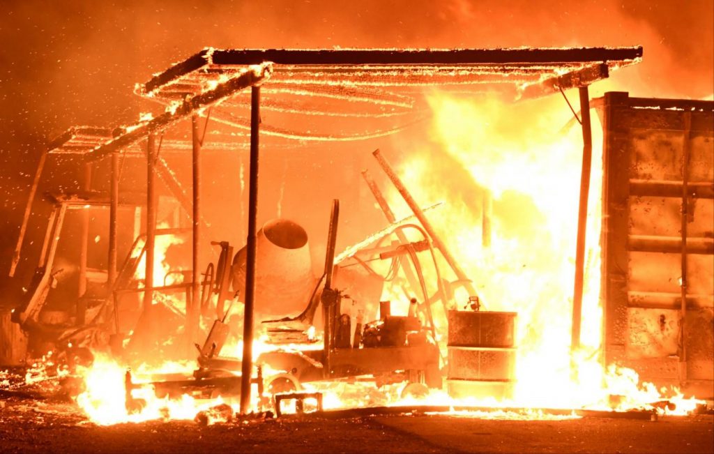 Incendio California