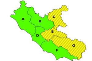 allerta meteo Lazio