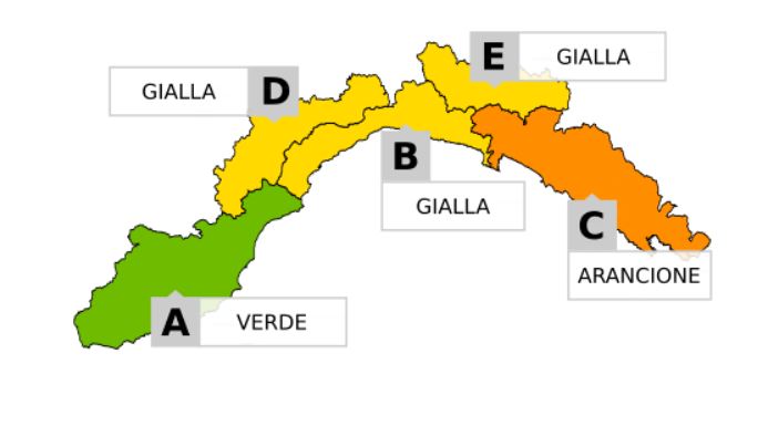 allerta meteo Liguria