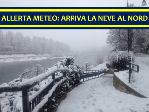 allerta meteo neve nord italia