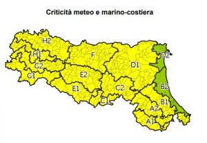 allerta meteo Emilia-Romagna