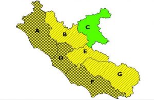 allerta meteo Lazio