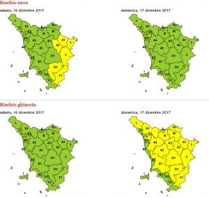 allerta meteo Toscana