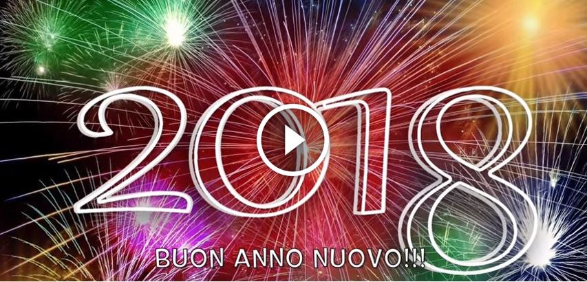 Felice anno nuovo! buone feste auguri video buon anno nuovo capodanno 2018