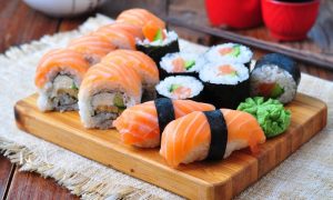 sushi a tavola