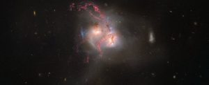 collisione galattica NGC 5256