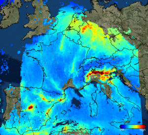 inquinamento europa smog sentinel